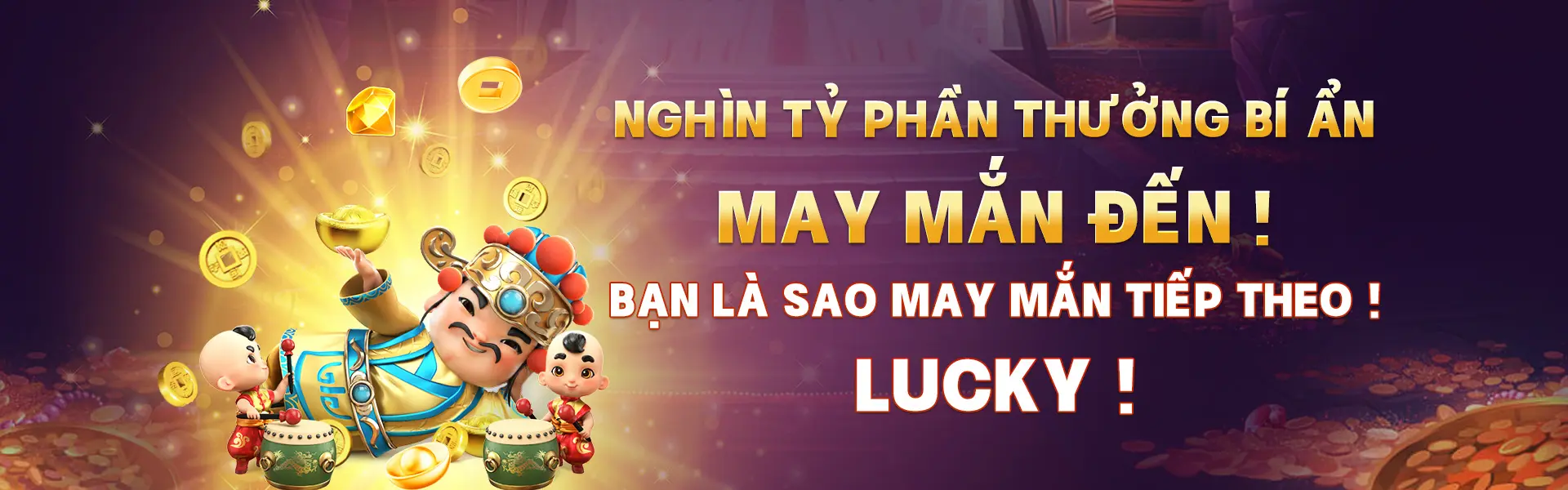 banner may mắn