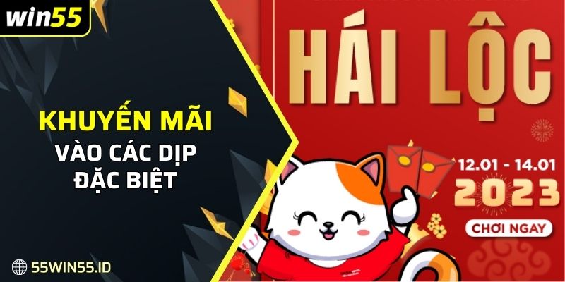 Khuyến mãi vào các dịp đặc biệt